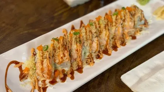 Seared Salmon Cheese Roll