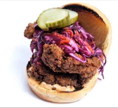 Fried chicken sandwich
