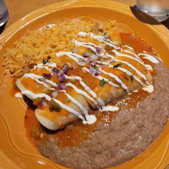 Crispy Carnita Enchiladas