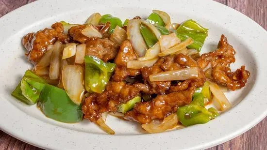 C Pepper Steak with Onion