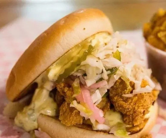 Southern Fried Catfish Sandwich Solo