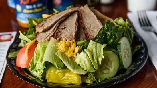 Angus Beef Brisket on a Salad