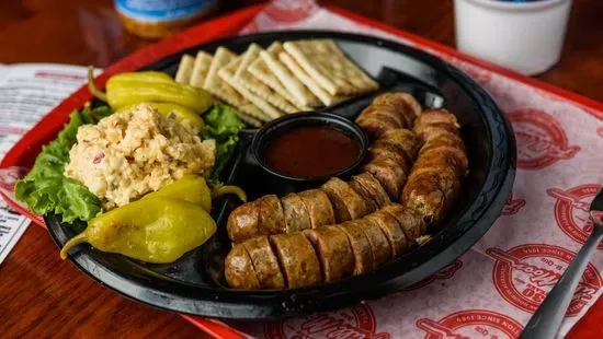 Pork Links & Pimento Cheese Plate