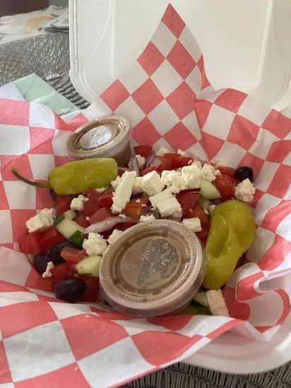 Traditional  Greek Salad Small 