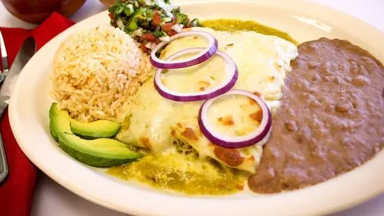 Enchiladas ( Red or Green Sauce)