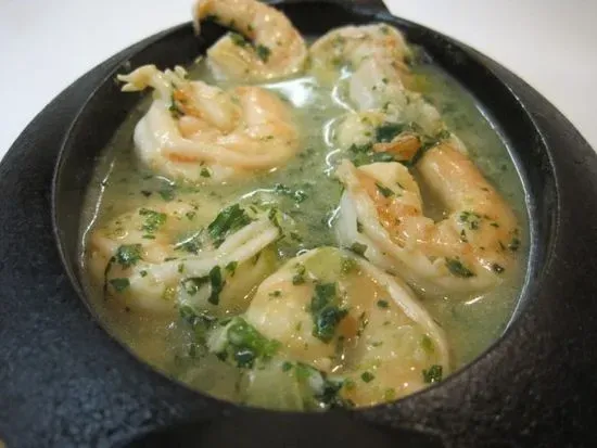 Shrimp in sauce Tapa