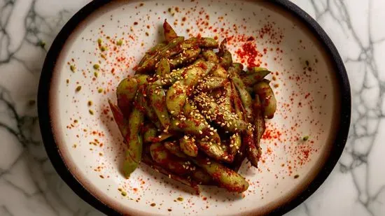 Spicy Edamame 