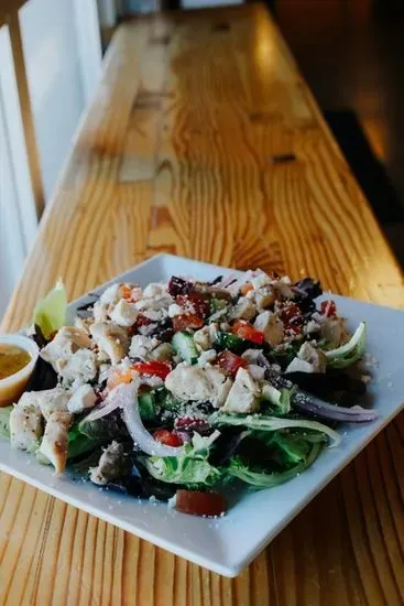 Greek Salad with Chicken