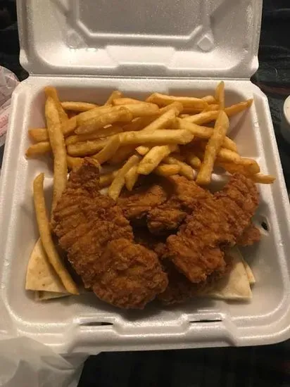 Chicken Strips Plate