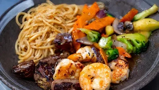 Steak & Shrimp Hibachi.