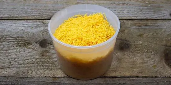 Gallon of Shredded Cheddar Cheese