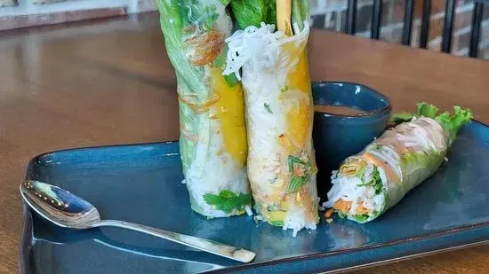 V Summer Rolls with Jumbo Lump Crab Meat