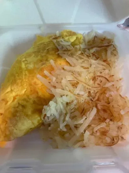 American Cheese Omelette