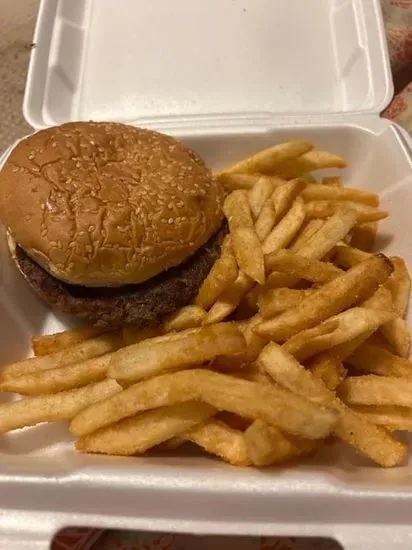 Kiddie Burger & Fries