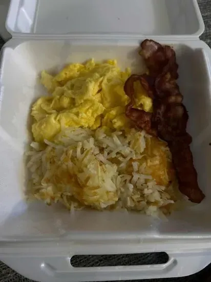 2 Eggs with Bacon