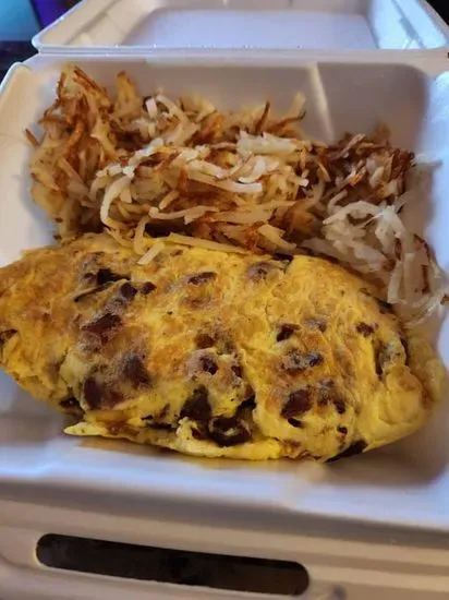 Bacon & Cheese Omelette