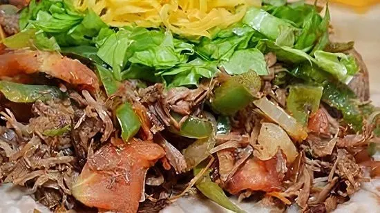 Beef Tostada