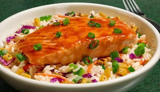 Teriyaki Salmon Bowl