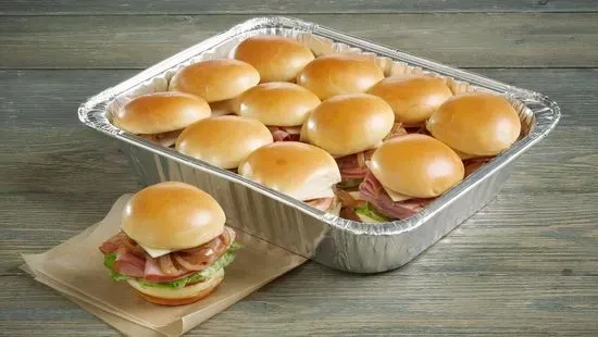 Smoked Ham & Swiss Mini Sandwich Platter (12 mini sandwiches)