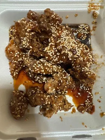 Sesame Chicken (or Tofu)