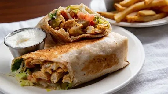 Chicken Shawerma Wrap