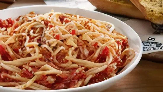 Kids Spaghetti with Garlic Bread