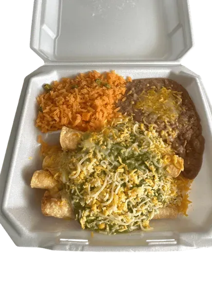 5 Rolled Tacos Dinner
