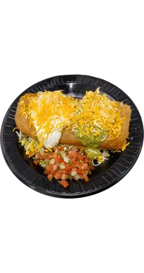 Ground Beef Chimichanga