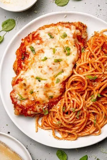 Chicken parmesan dinner