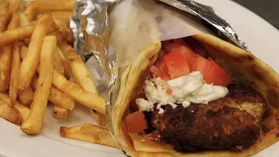 Falafel Gyro Sandwich 