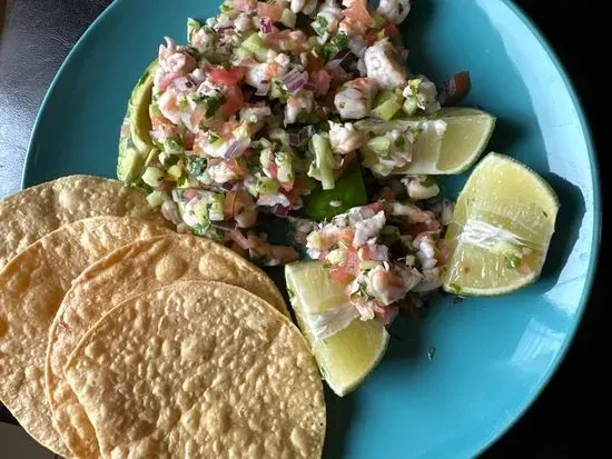 ( 2 )Tostadas  de Ceviche