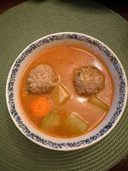 Albondigas Soup (Spicy)