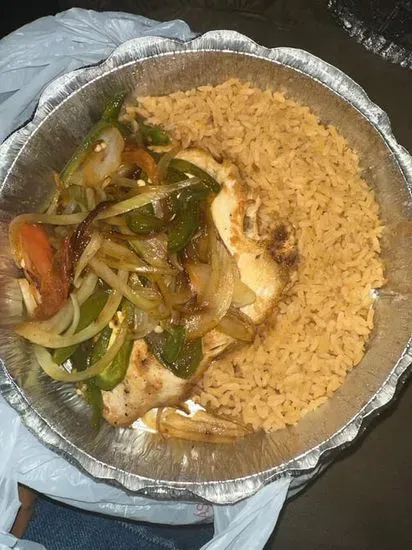 Pollo  A La Mexicana