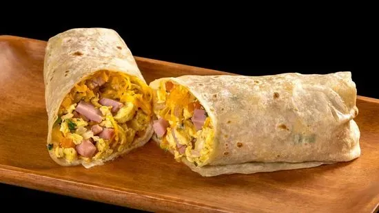 Ham Breakfast burrito