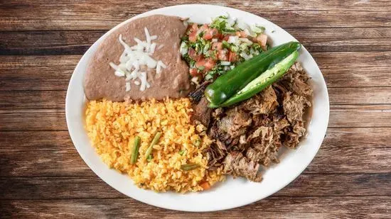 Plato de Carnitas / Pork Plate