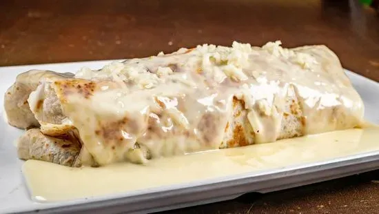 Burrito Mojado de Queso / Wet Cheese Burrito