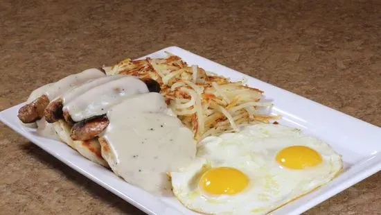 Biscuits, Gravy, & Eggs*