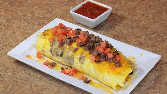 Steak Omelette