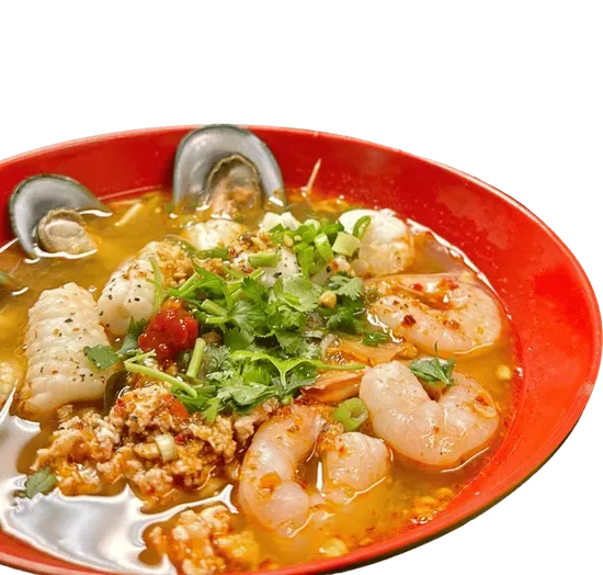 Tom Yum Talay Noodles