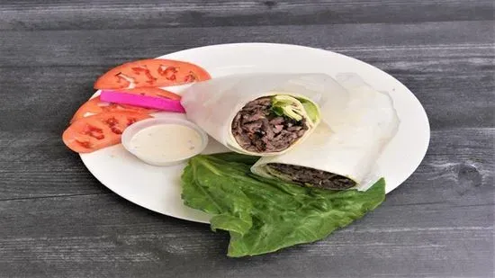 Beef Shawarma Wrap