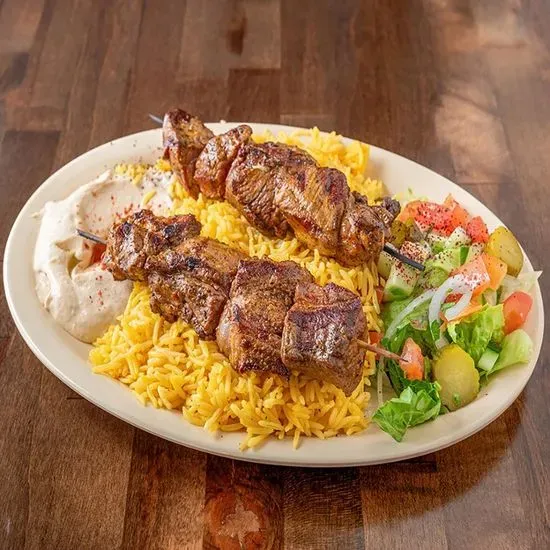 Lamb Shish Kabab Entrée