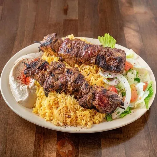 Beef Shish Kabab Entrée