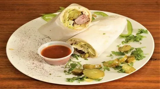 Lamb Shish Kabab Wrap