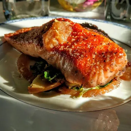CRISPY SKIN SALMON