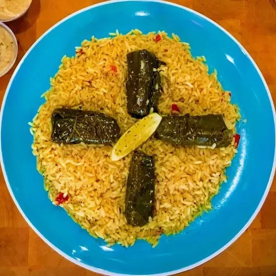 Dolmades & Rice