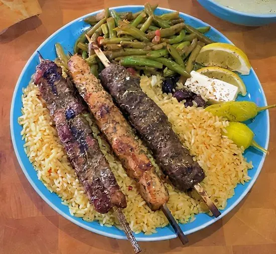 3. Greek Bob (Souvlaki)