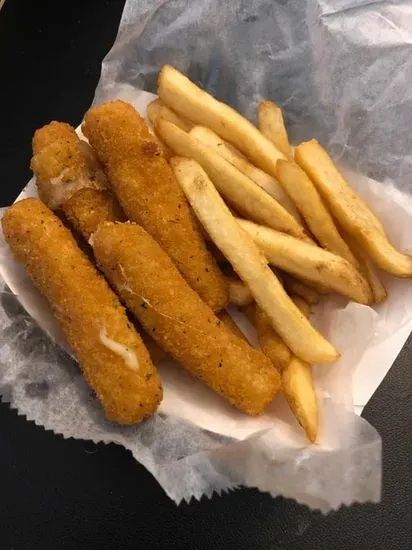 Cheese Sticks with Fries (5 Pc)