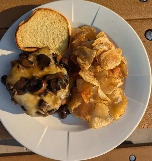 Mushroom & Swiss Burger