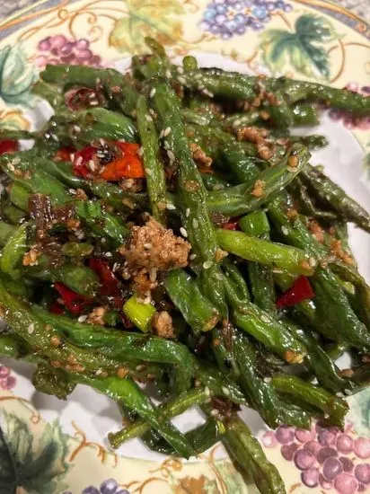 Fried Green Bean W/Ground Pork / 肉末四季豆