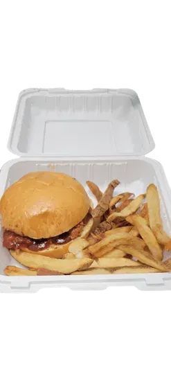 Pulled Pork Sandwich w/ Fries